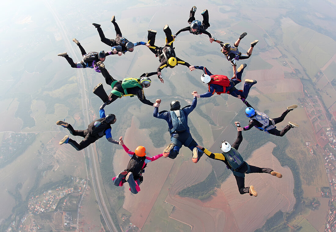 Fallschirmspringer